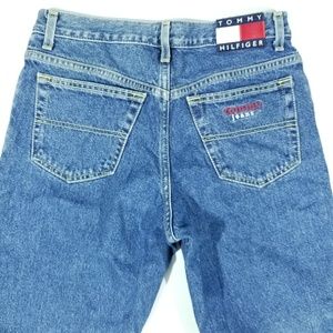 Vtg 90s TOMMY HILFIGER Womens High Waist Mom Jeans